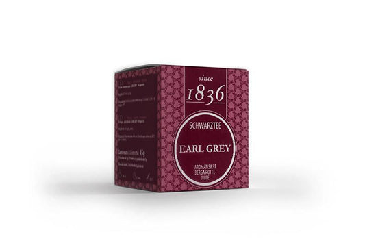 Schwarztee Earl Grey Bergamotte-Note aromatisiert - First-Cup