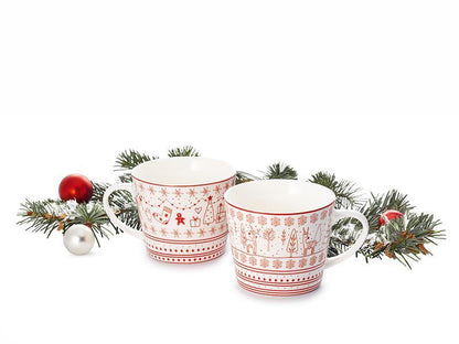 Winterbecher Mug in 2 verschiedenen Design Varianten - First-Cup