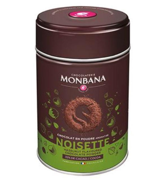 Monbana Trinkschokolade "Haselnuss", aromatisiert 250 g - First-Cup