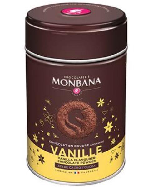 Monbana Trinkschokolade "Vanille", aromatisiert 250 g - First-Cup